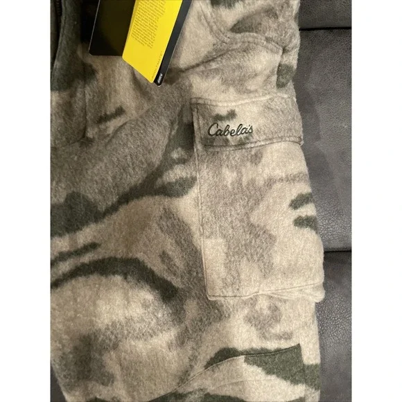 Cabela's Wooltimate Hunting Camo 4Most Windshear Wool Pants Mens 40X34